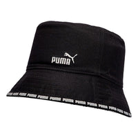 PUMA Embroidered LOGO Casual Sports Double Sided Fisherman's hat Black 023432-01
