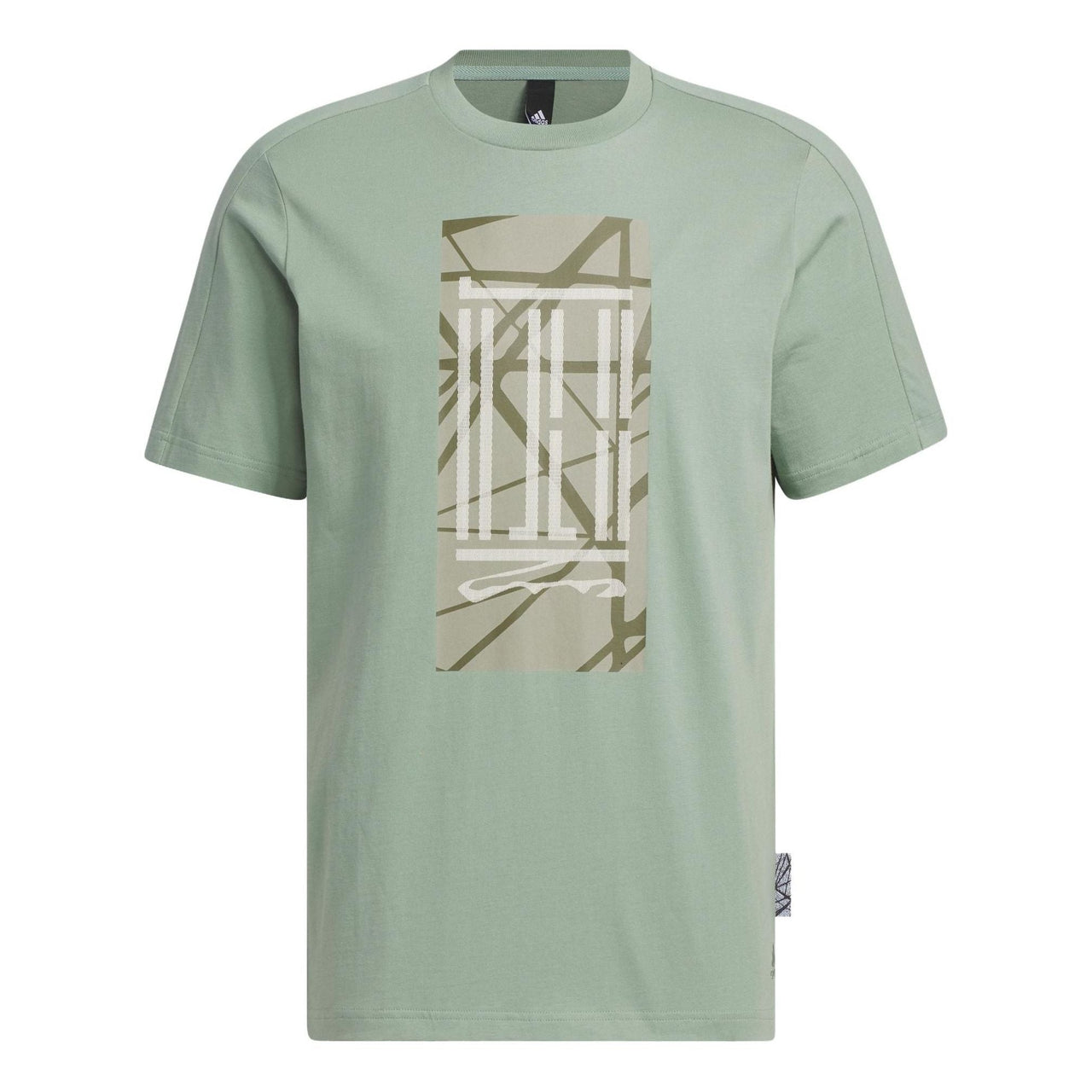 adidas Wuji Sportswear T-shirts 'Olive Green' IA8148