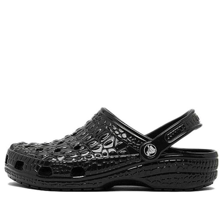 Crocs Classic Crocskin Clogs 'Black' 209093-001