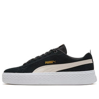 (WMNS) PUMA Smash Platform SD Black/Pink 366488-13