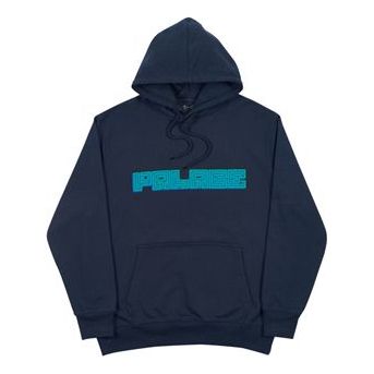 PALACE MAZIN HOOD Alphabet Logo Unisex Navy Blue P15HD055