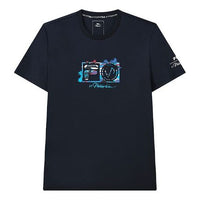 FILA x 3.1 phillip lim Crossover Casual Round Neck Short Sleeve Blue F11M126105F-NV