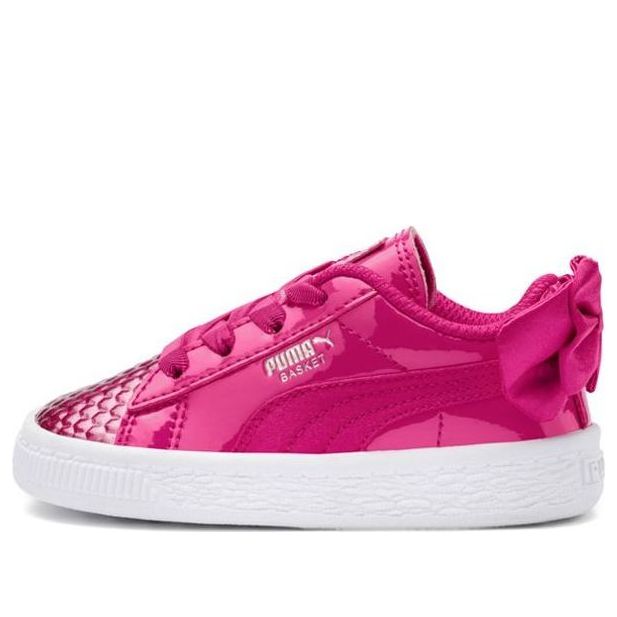 (PS) PUMA Basket Bow Coated Glam AC 'Pink' 368984-02
