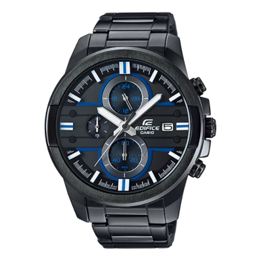 CASIO Waterproof Sports Shockproof EDIFICE Mens Black Analog EFR-543BK-1A2V
