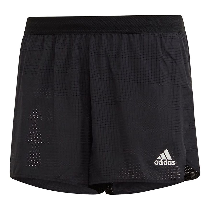 adidas Speed Split M Running Sports Quick Dry Breathable Shorts Black EH4234