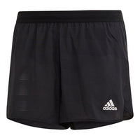 adidas Speed Split M Running Sports Quick Dry Breathable Shorts Black EH4234