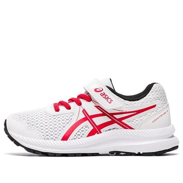 (PS) ASICS Gel-Contend 7 'White Red' 1014A194-100