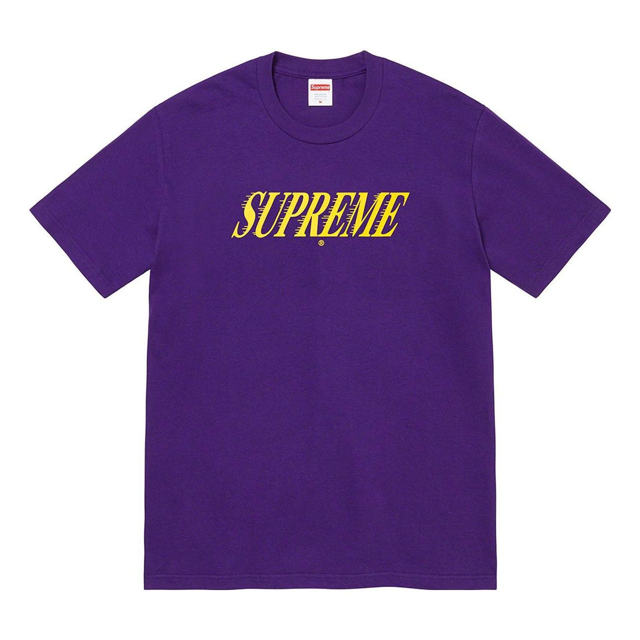 Supreme FW22 Week 1 Slap Shot Tee LogoT SUP-FW22-244-PUR