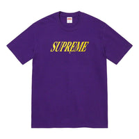Supreme FW22 Week 1 Slap Shot Tee LogoT SUP-FW22-244-PUR