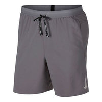 Men's Nike Flex Stride 7 Running Gray Shorts AJ7780-056