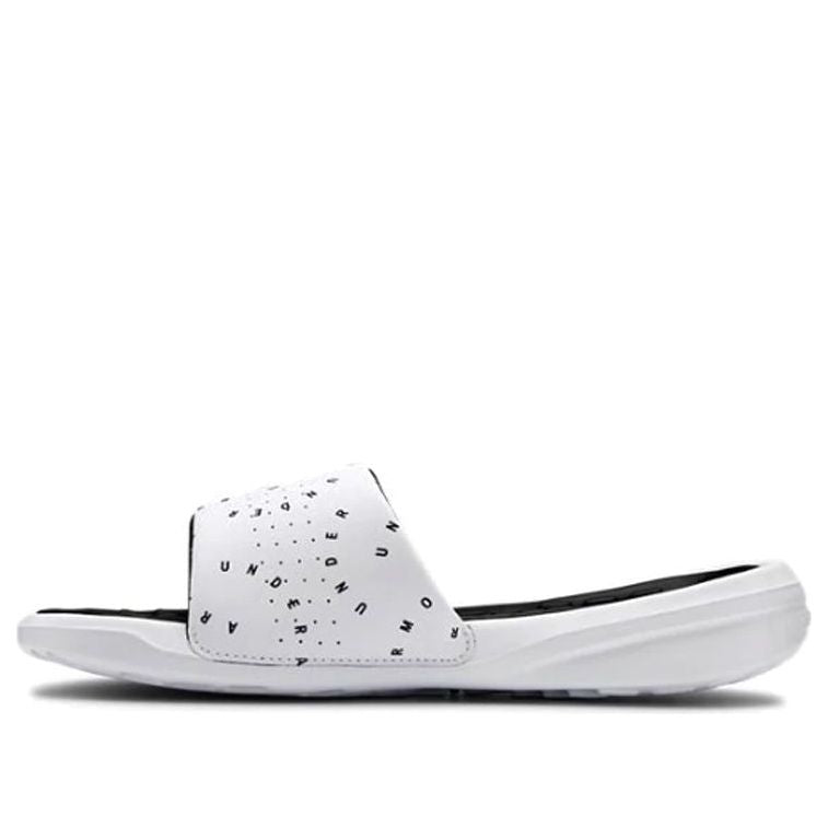 (WMNS) Under Armour Playmaker Micro 'White Black' 3022724-100