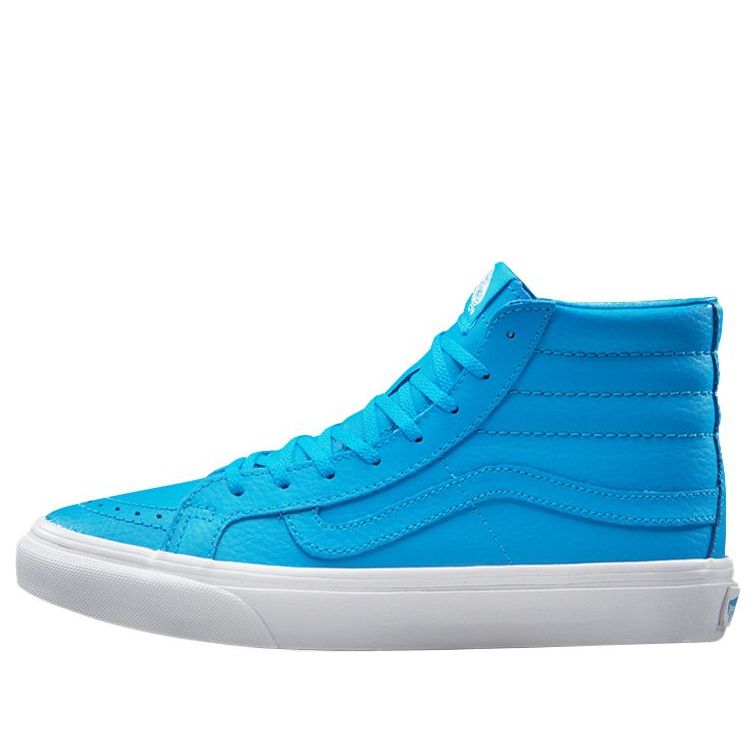 Vans SK8-Hi Slim Neon Leather Neon Blue VN0A32R2MXQ