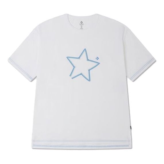 Converse Blue Star Asia Sizing 'White' T-shirt 10025871-A01