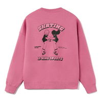 (WMNS) Li-Ning Skateboarding Graphic Sweatshirt 'Pink' AWDR678-2