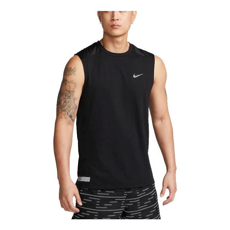 Nike Dri-fit Run Division Rise 365 Tank Asia Sizing 'Black' DX0852-010