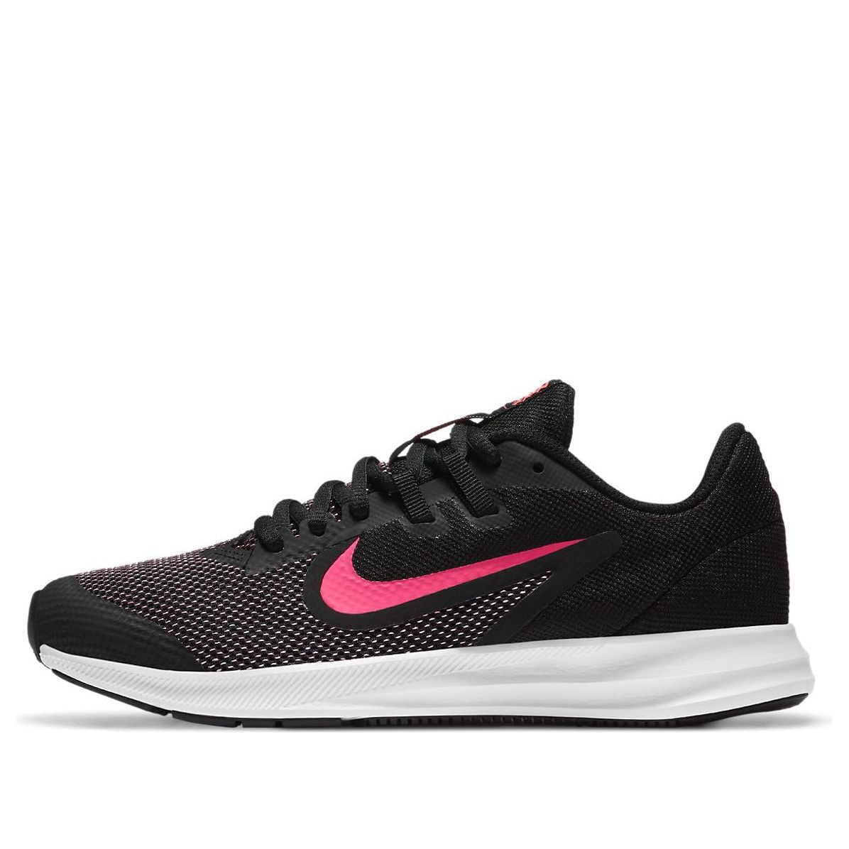 (GS) Nike Downshifter 9 'Black Red White' AR4135-003