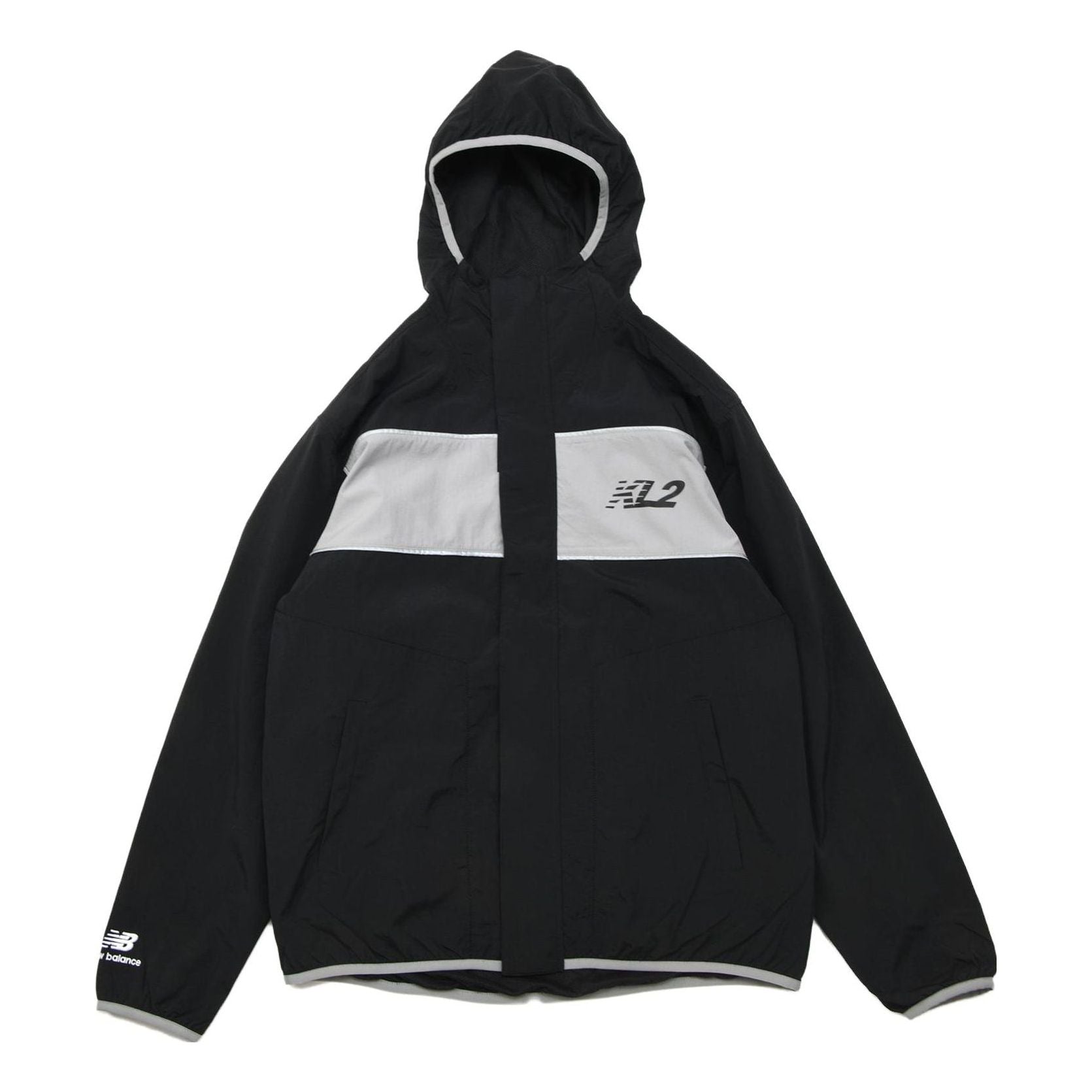 New Balance Kawhis Klawset Wind Jacket Asia Sizing 'Black' MJ23591-BK