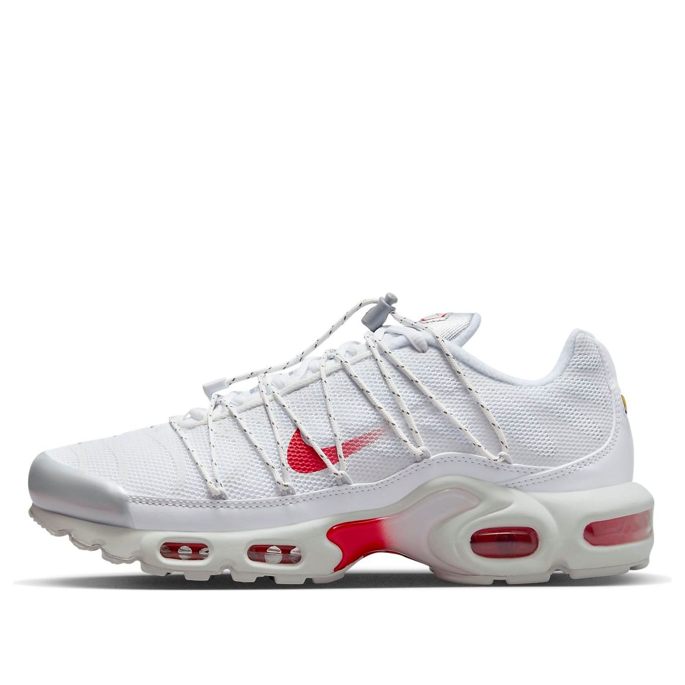 (WMNS) Nike Air Max Plus Utility 'White Red' FN3488-100