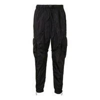 Off-White SS21 Arrow Printing Cargo Pants Black OMCF004R21FAB0021010