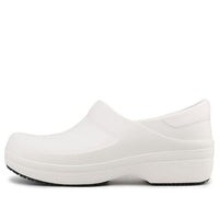 (WMNS) Crocs Cozy Thick Sole White Sandals 204045-100