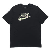 Nike Sportswear Camouflage Swoosh Round Neck Black CU8915-010