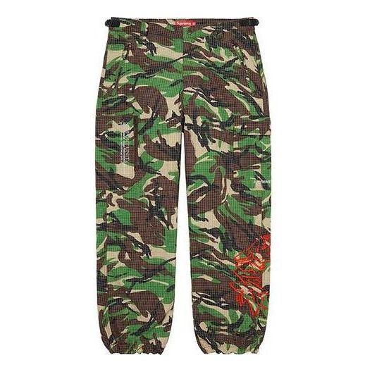 Supreme Support Unit Nylon Ripstop Pants 'Green Brown' SUP-FW21-169