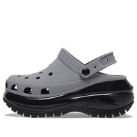 Crocs Mega Crush Reflective Clogs 'Grey Black' 209172-1LP