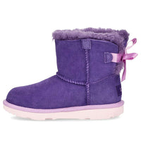 UGG Mini Bailey Bow II Fleece Lined Big Boys Purple 1017397K-VBLM