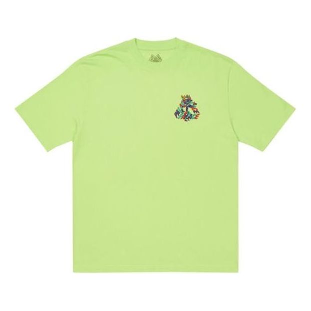 Palace FW21 Ultimo B-sans Logo T-Shirt 'Green' P21TS008