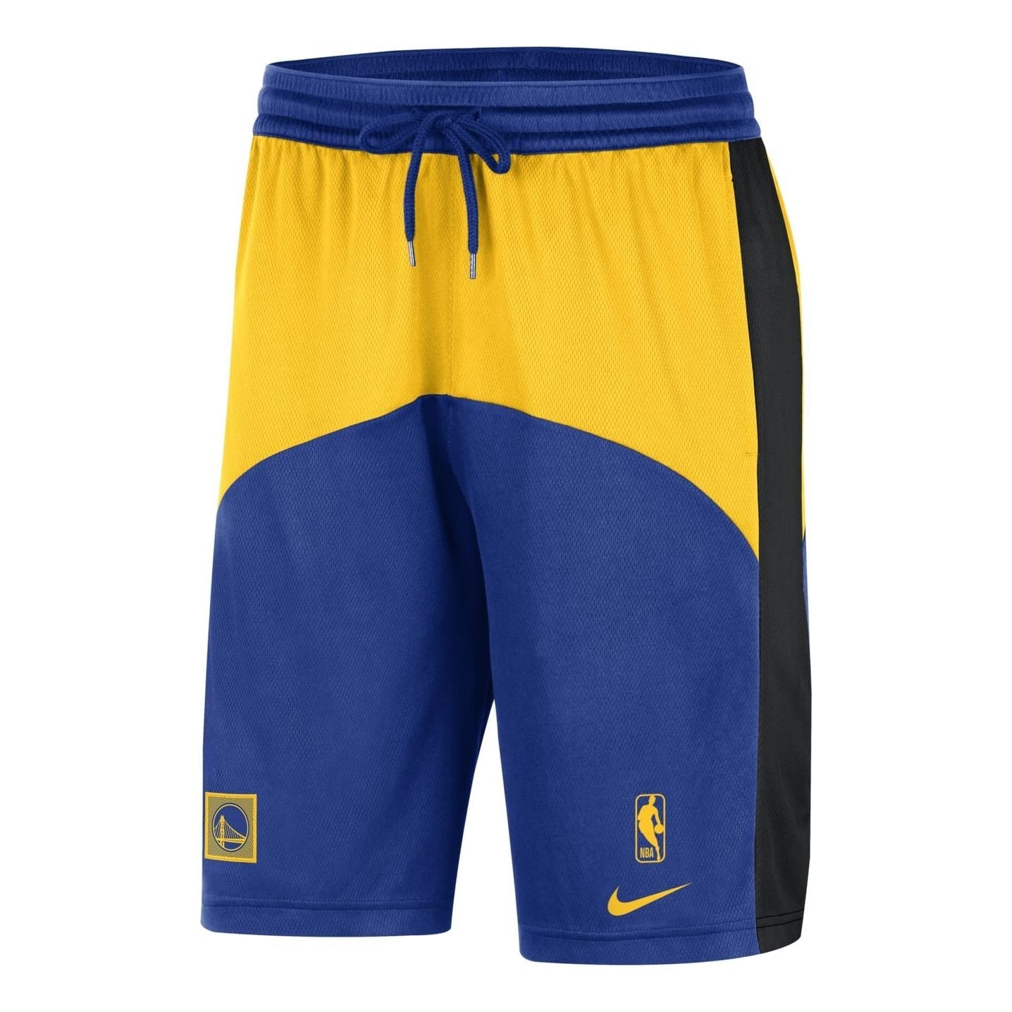 Nike Dri-FIT NBA Golden State Warriors Starting 5 Shorts 'Blue Yellow' FB4306-728