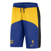 Nike Dri-FIT NBA Golden State Warriors Starting 5 Shorts 'Blue Yellow' FB4306-728