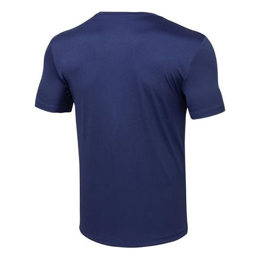 Men's Skechers Training Running Sports Knit Short Sleeve Blue P220M052-007D