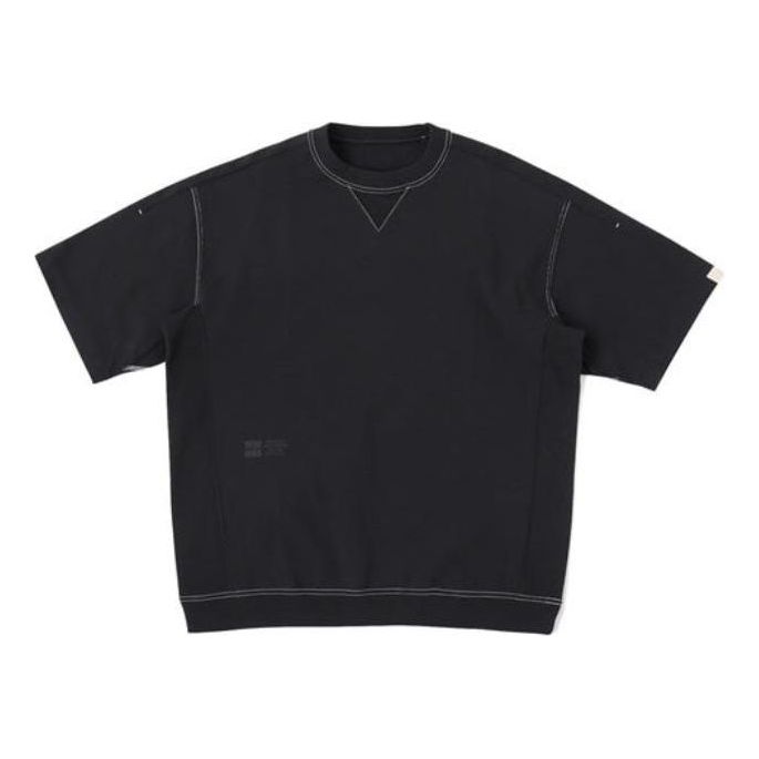 New Balance 1000 Short Sleeve T-Shirt Oversized Fit Asia Sizing 'Black' AMT35028-BK