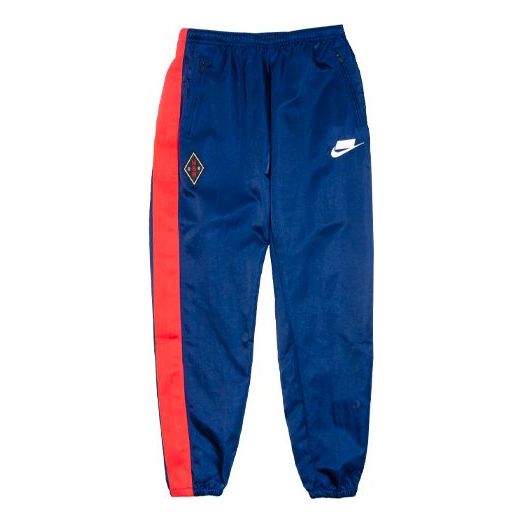 Nike Sportswear Woven Sports Long Pants Blue AR1628-492