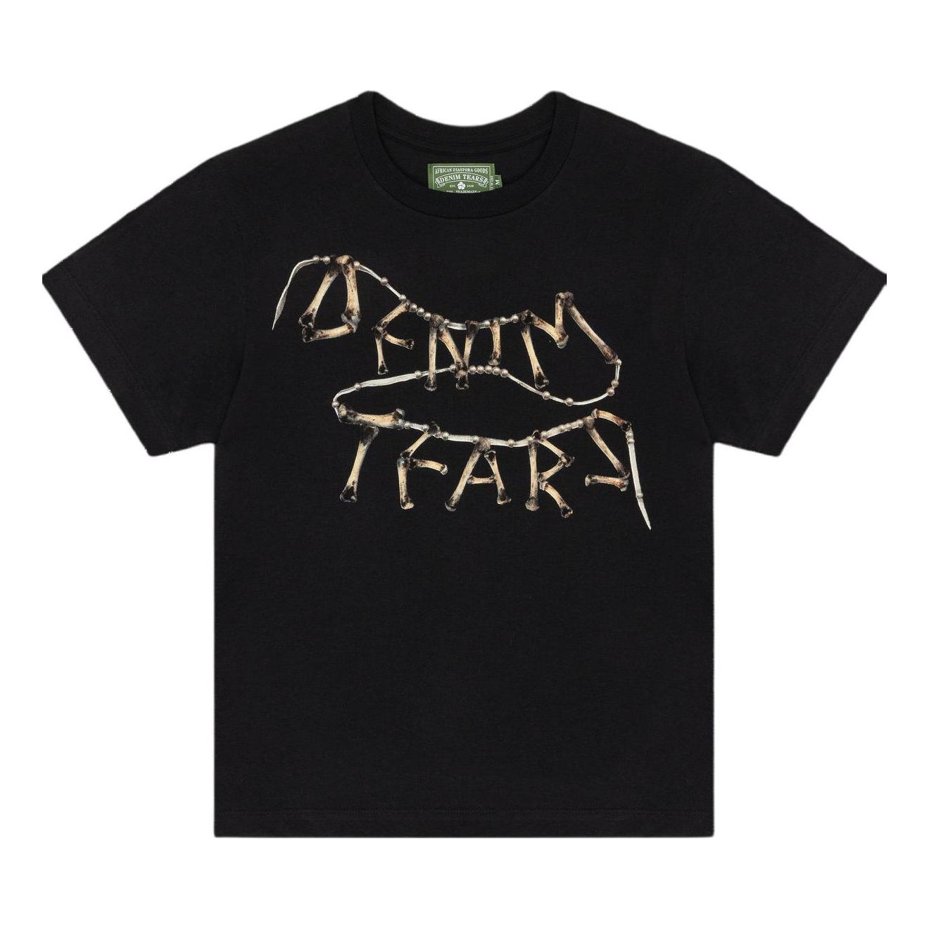 Denim Tears SS24 Kiss My Grits Tee 'Black' 010-006-131