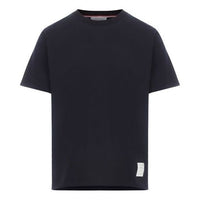 THOM BROWNE Short Sleeve T-Shirt 'Navy' MJS067A-00042-415