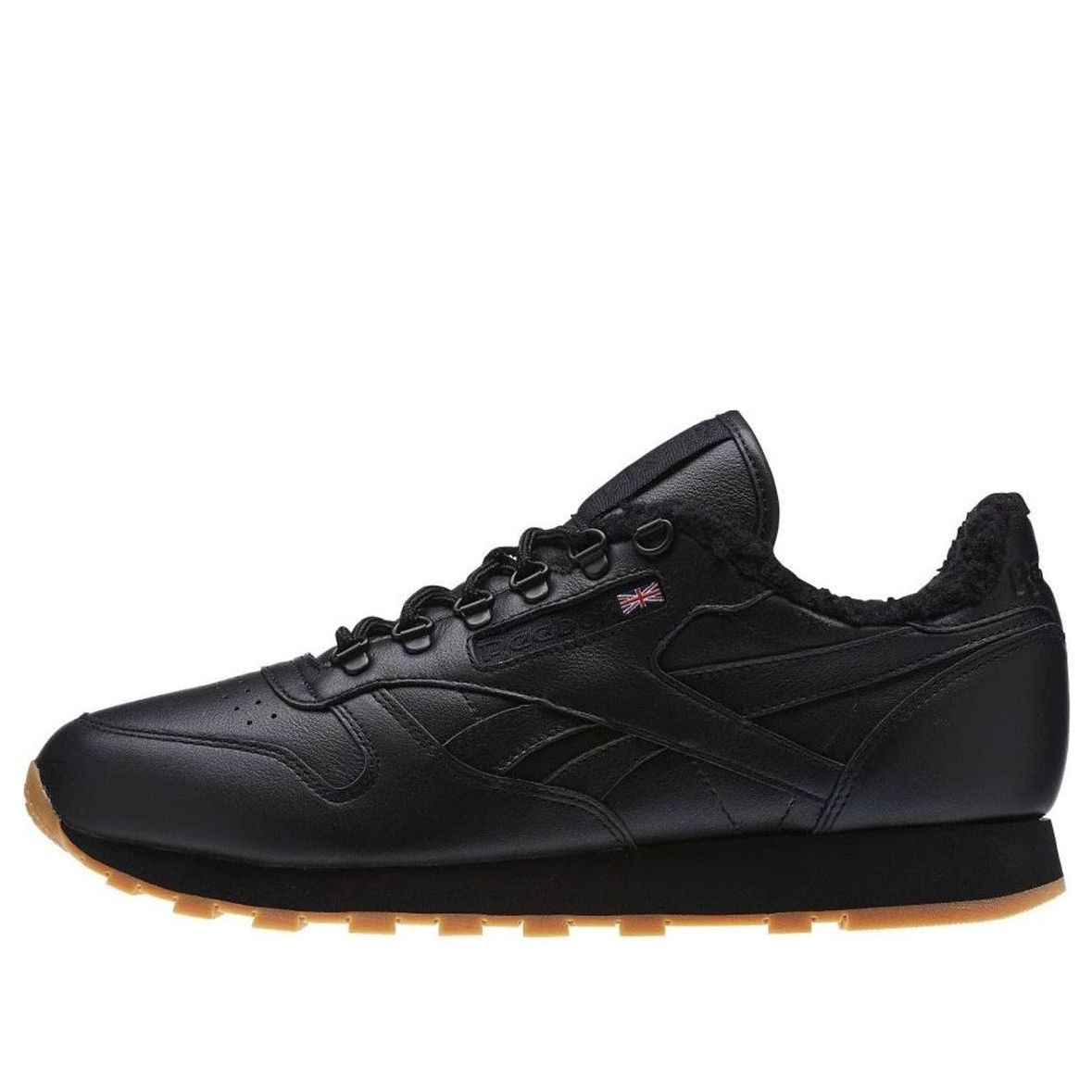 Reebok Leather Sherpa Black AR3505