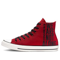 Converse Chuck Taylor All Star We Are Not Alone High Top 'Red White' 165467F