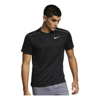 Nike Athleisure Casual Sports Round Neck Short Sleeve Black AJ7566-010