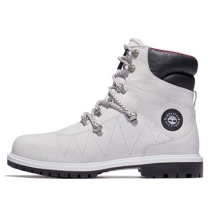 (WMNS) Timberland x Timmy Hilfiger Heritage Waterproof Boots 'White Nubuck' A2QM8143