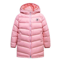(PS) Converse Long Down Jacket Asia Sizing 'Pink Black' CV2242085GS-004