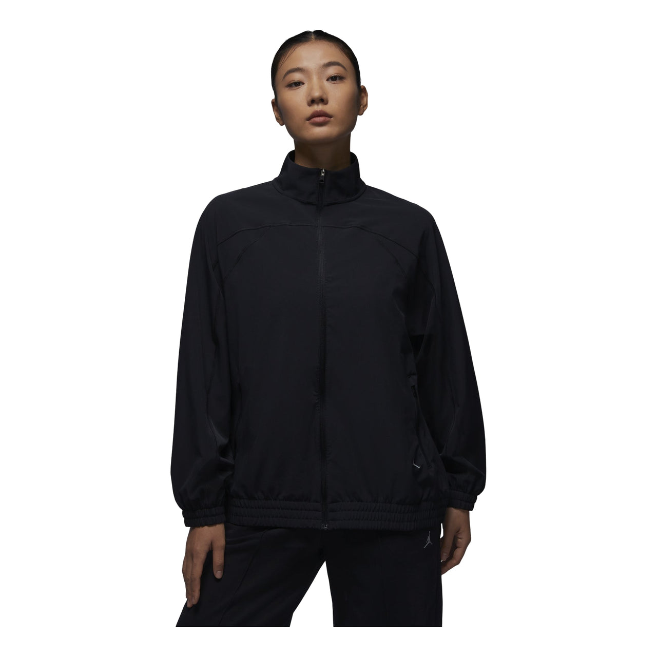 (WMNS) Air Jordan Dri-FIT Sport Woven Jacket Asia Sizing 'Black' FN5144-010