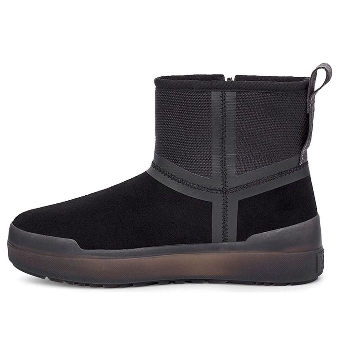 (WMNS) UGG Classic Tech Mini Snow Boots Black 1116101-BLK