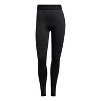 (WMNS) adidas TF Turf L 3 Bar T Training Sports Breathable Gym Pants/Trousers/Joggers Black GL0693