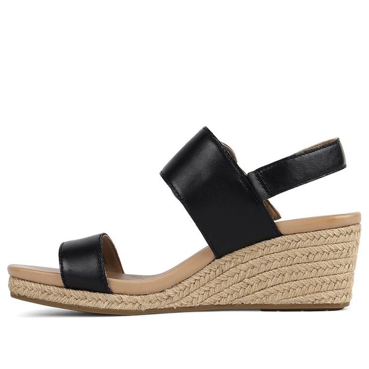 (WMNS) UGG Navee Sandals Black Brown 1117347-BLLE