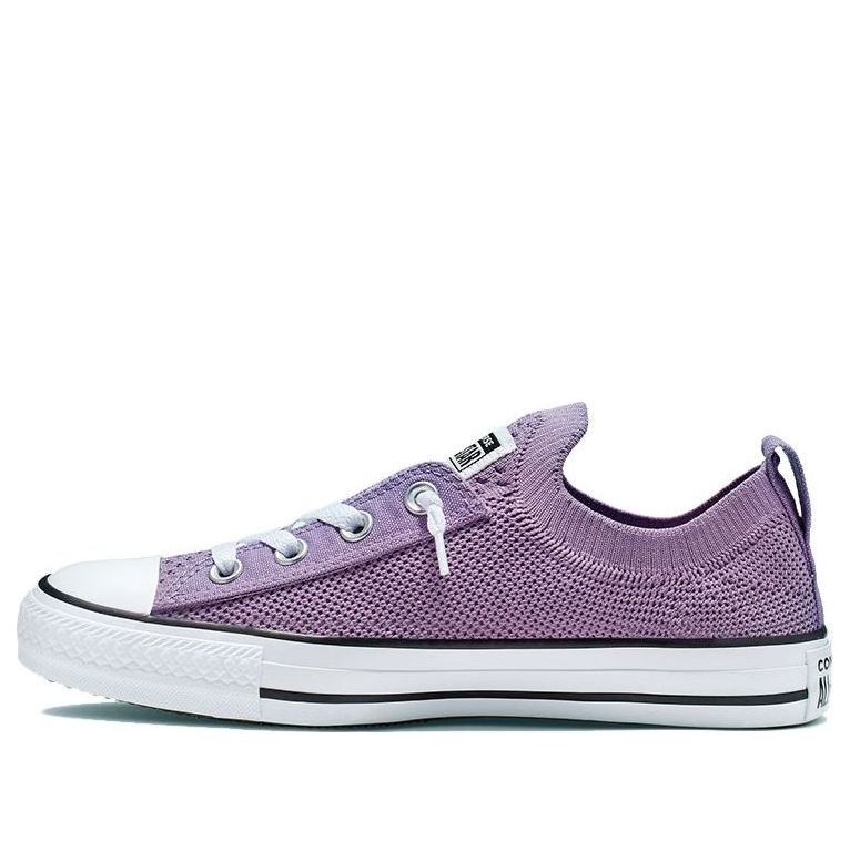 (WMNS) Converse Chuck Taylor All Star Shoreline Knit Slip Low Top Purple 565233F