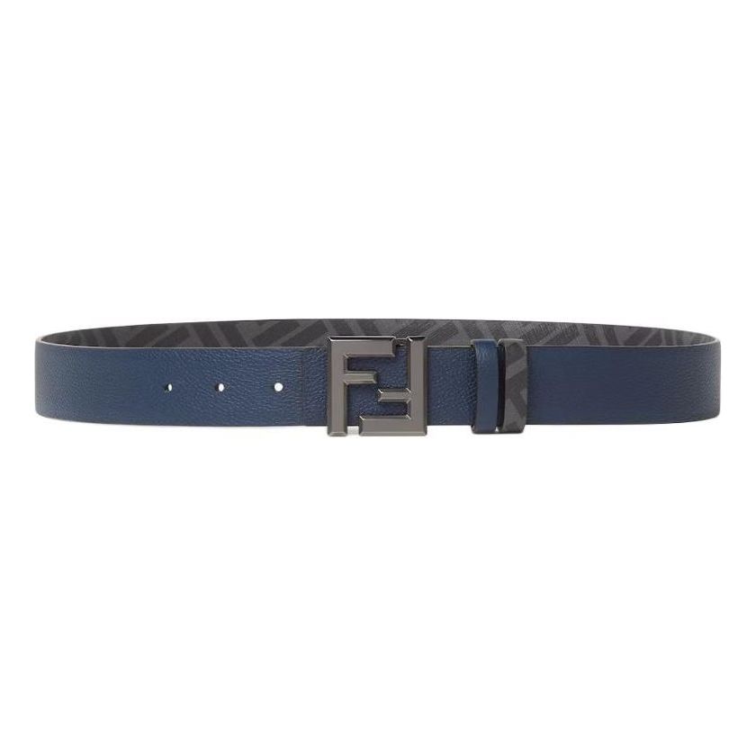 Fendi SS26 Squared FF Belt 'Blue Black' 7C0541AQWHF1USL