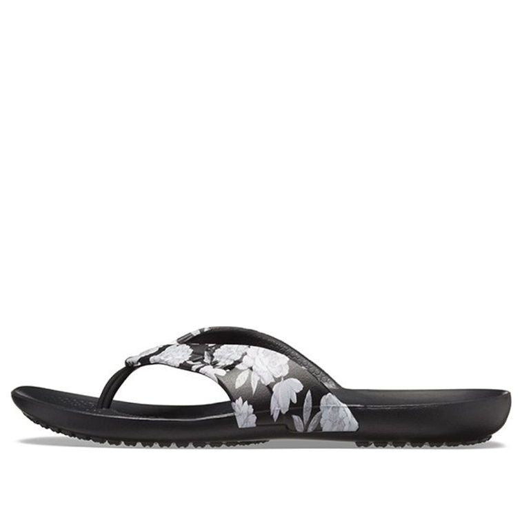(WMNS) Crocs Kadee Summer Flip-Flops Black 206190-97J