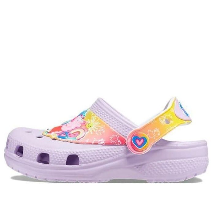 (TD) Crocs Peppa Pig Classic Clogs 'Lilac' 207915-03