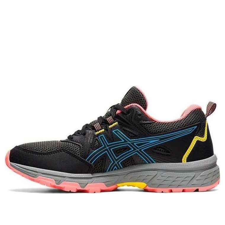 (WMNS) ASICS Gel-Venture 8 'Black Digital Aqua' 1012A708-005